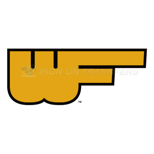 Wake Forest Demon Deacons Iron-on Stickers (Heat Transfers)NO.6881